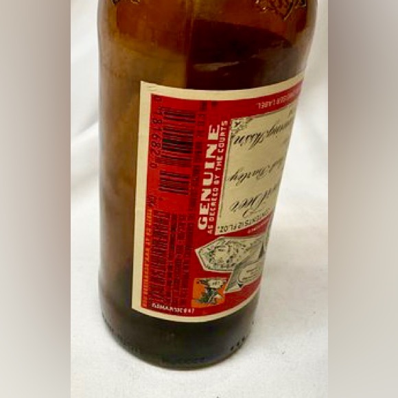 Budweiser collector Upside Down Label Long neck Bottle - Picture 5 of 15